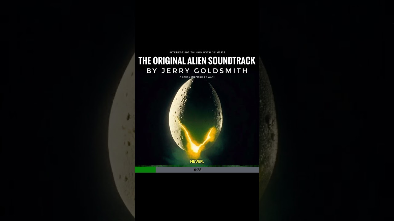 Original #Alien Soundtrack by Jerry Goldsmith 1979 #History