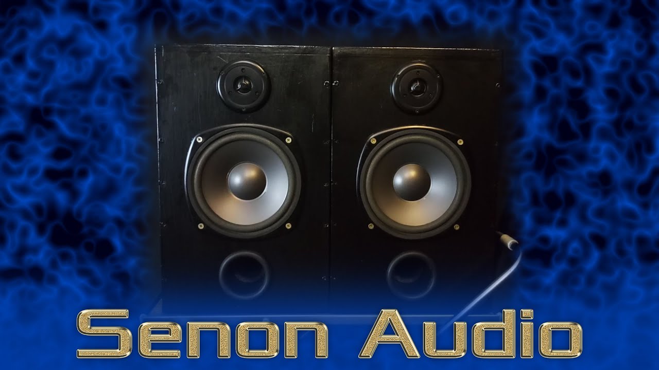 Senon Audio, DYP820E и PT25C. Колонки своими руками. - YouTube