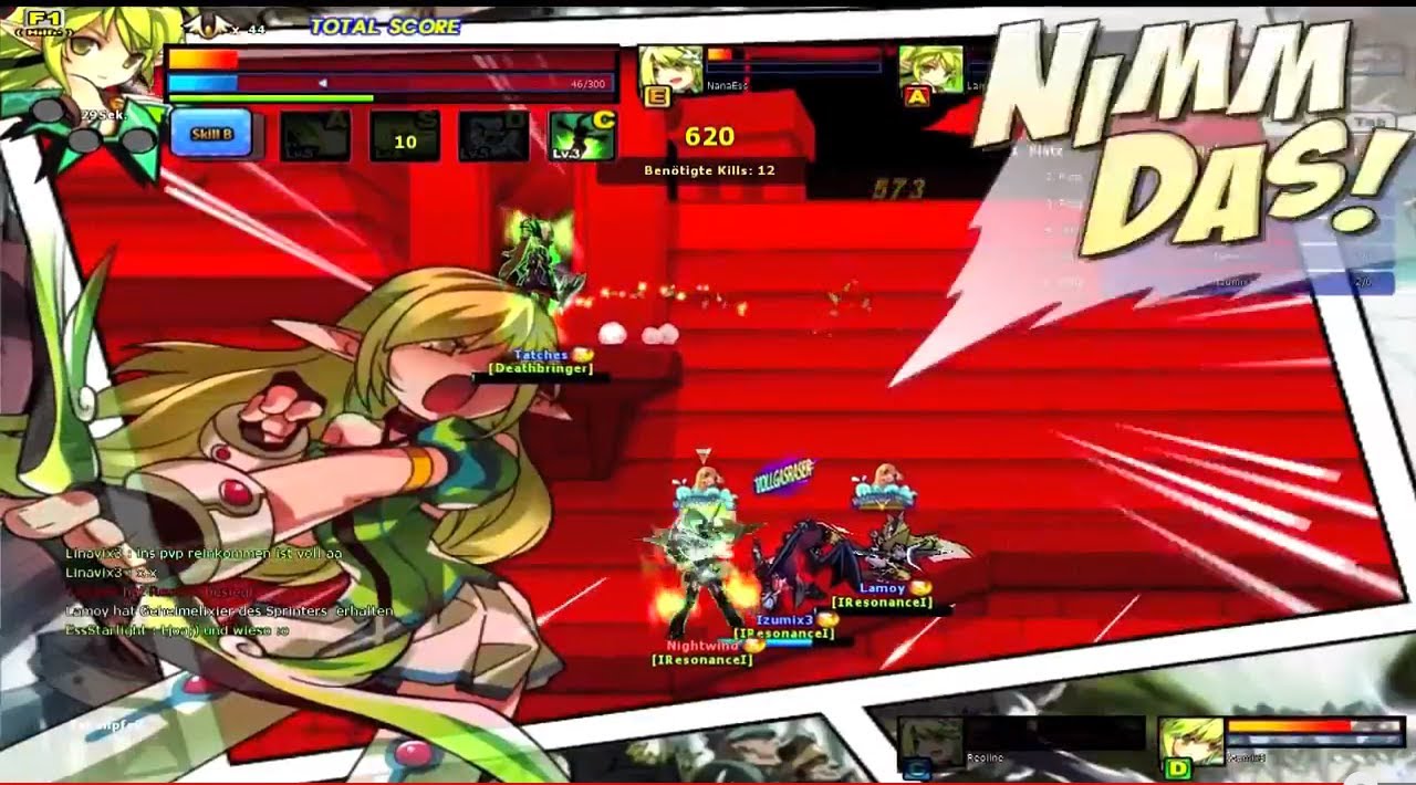 [Elsword DE] Trapping Ranger PvP - Survival Rena - YouTube