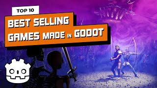 Top 10 BEST SELLING Games Made in Godot