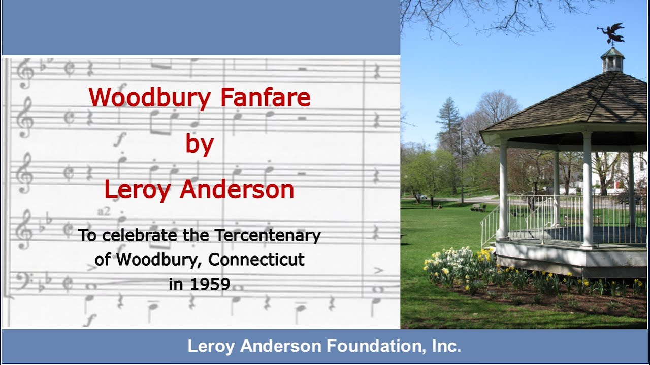 Woodbury Fanfare by Leroy Anderson YouTube