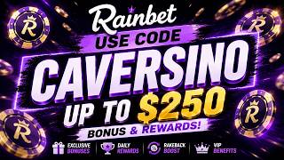 Rainbet Promo Code CAVERSINO — Best Rainbet Referral Code 2026 | Instant Rakeback &amp; Rewards