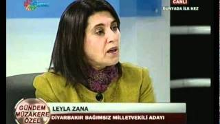 Leyla Zana Dünyada Ilk Kez Imc Tv De-1