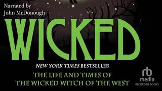 Wicked. The Life and Times of the Wicked Witch of the West - Gregory Maguire Audiobook