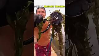 Magnet Fishing Went INSANE! 😮🧲#cartoonamanshorts #trollface #edit