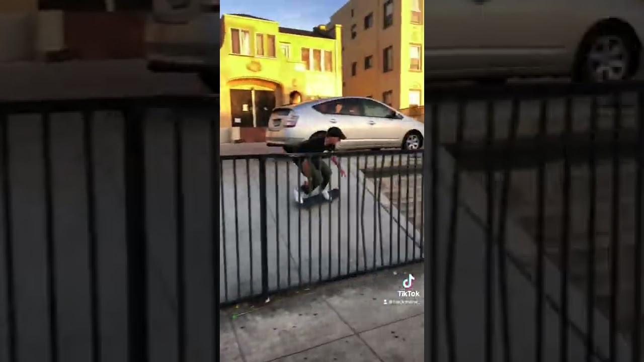 Heelflip Street Skating In Los Angeles