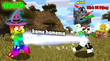 MINECRAFT PHÙ THỦY #3: NOOB TEAM SỞ HỮU SỨC MẠNH VÀ ĂN CẮP NHÀ CỦA DÂN LÀNG