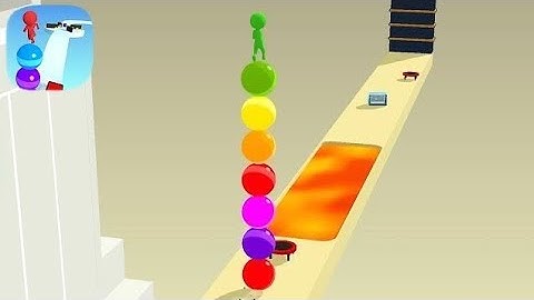 Stack Rider - Rolling balls All Levels Gameplay Walkthrough Android iOS level 55-58 (Part-640)