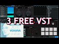Trap Beat with 3 Free Virtual Instruments
