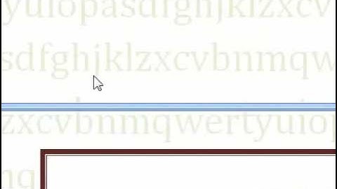 How to split a window so that you can view two separate views of a document at the same time Word