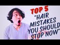 “5 Mistakes That Are Destroying Your Natural Hair”