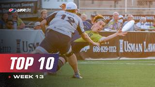 Top 10 Plays | Final regular season weekend | Pro Frisbee