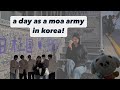 a day as a moa army in south korea!