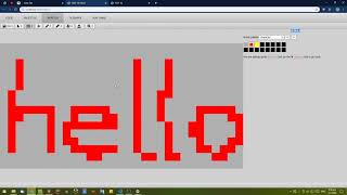 VDP-16 -- First hello world and tile map