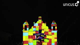 Video Mapping Gracias Lempira 2019