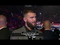 Caleb Plant talks with Kate Abdo after his 3rd round TKO of Mike Lee | PBC ON FOX