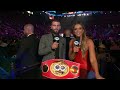 Caleb Plant talks with Kate Abdo after his 3rd round TKO of Mike Lee | PBC ON FOX