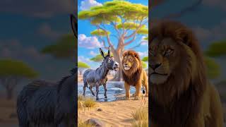 part-2#bulding #donkey #fire #lion #fox #cube #kinglion #wolf /#water