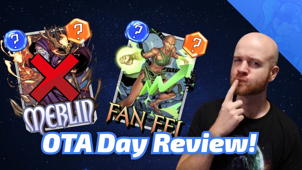 Merlin gets the NERF BAT! Movers get a BOOST! Marvel SNAP Card changes Review