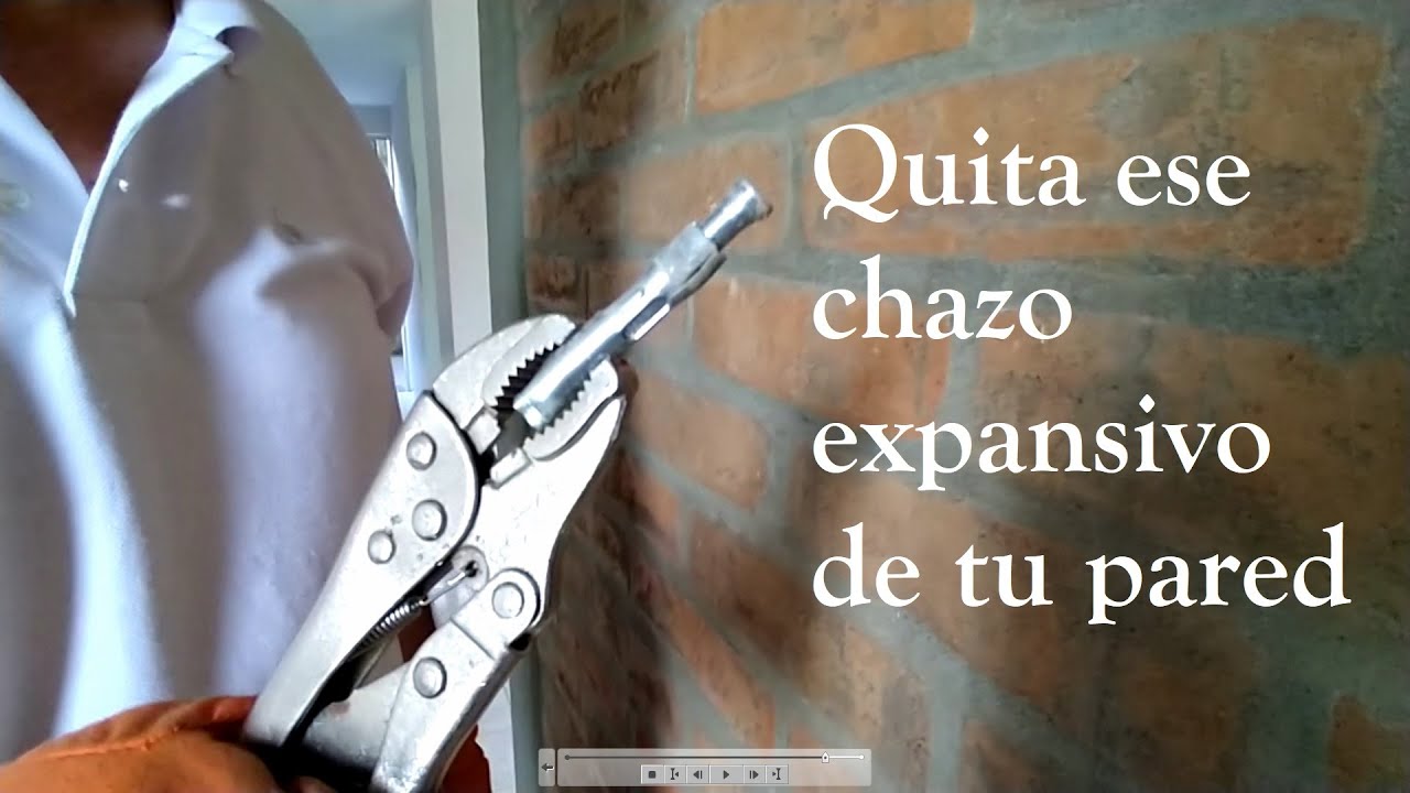 Como Quitar Un Taco De La Pared