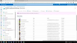 SC-300 Lab11: Working with dynamic groups