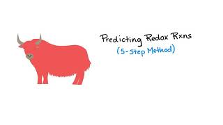 Predicting Redox Reactions (5 Step Method)
