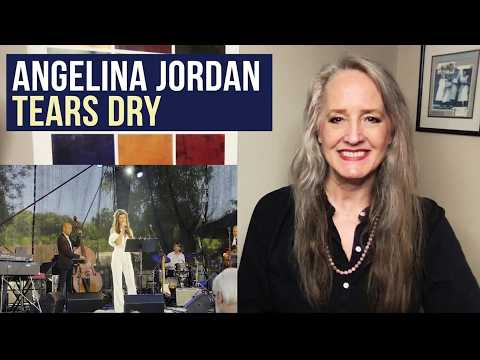 Voice Teacher Reaction to Angelina Jordan - Tears Dry on Their Own  -Live at Kurbadhagen