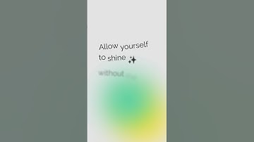 Beyond the Spotlight: The Quiet Power of Shining for Yourself.