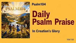 [Daily Psalm Praise] Psalm104-In Creation’s Glory