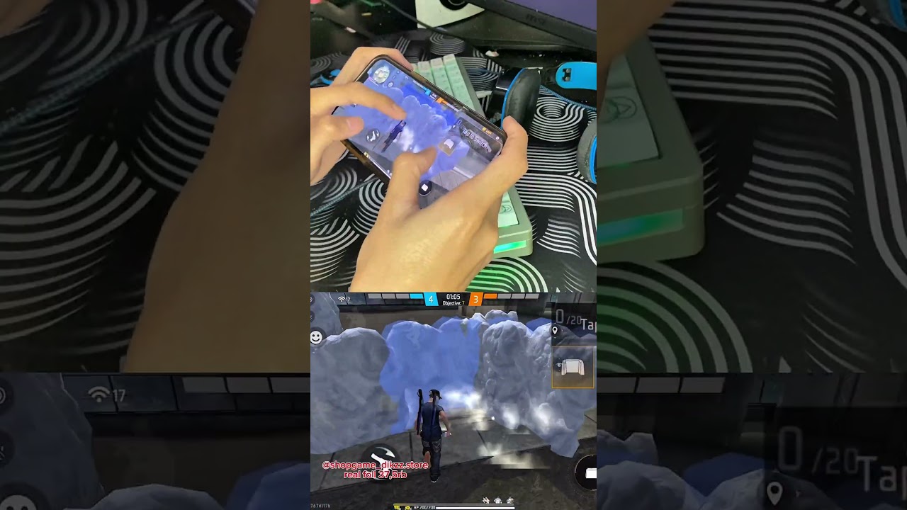 GA BISA DIHP ? DARI PERTAMA MAIN FF 2017 DI HP 🤫 