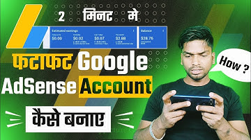 google adsense account kaise banaye | how to create Google Adsense account