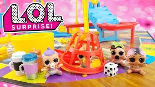 LOL Surprise Mouse Trap Game | How to Play Fun L.O.L. Mousetrap with Lils + Bottles | Boys vs Girls