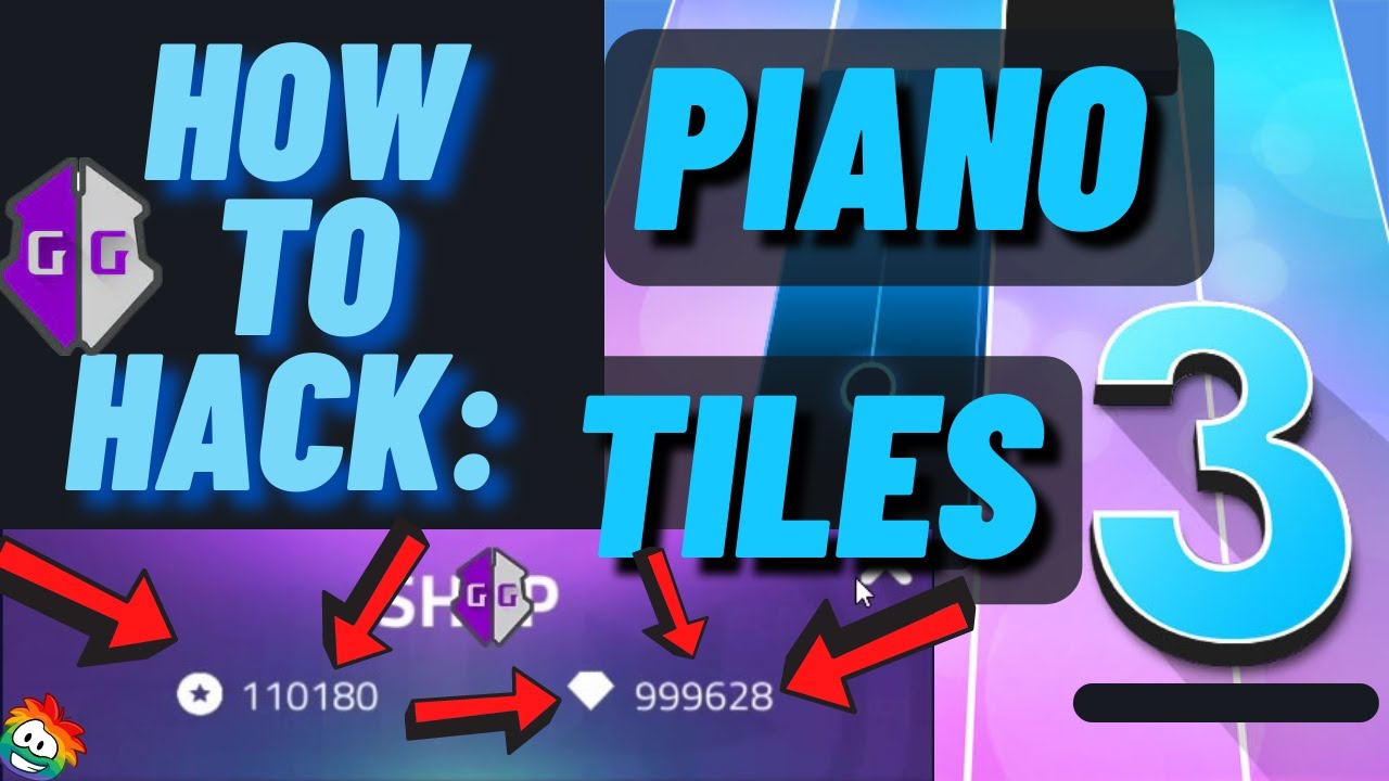 INFINITE gems and coins in piano tiles 3