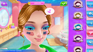 Gymnastics Fun Girl Spa Makeup Dress Up & Hairstyle Makeover Games for girls - Gameplay Video screenshot 2
