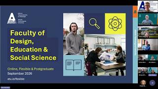 Design, Education and Social Science Virtual Information Session