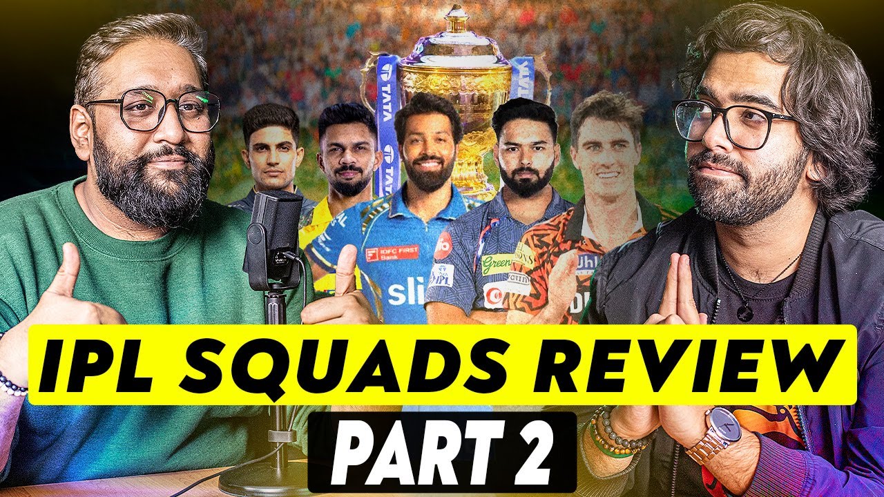 IPL 2025 Squad Analysis Part 2 | Chennai, Hyderabad, Lucknow, Gujarat & Mumbai | Playoff Predictions