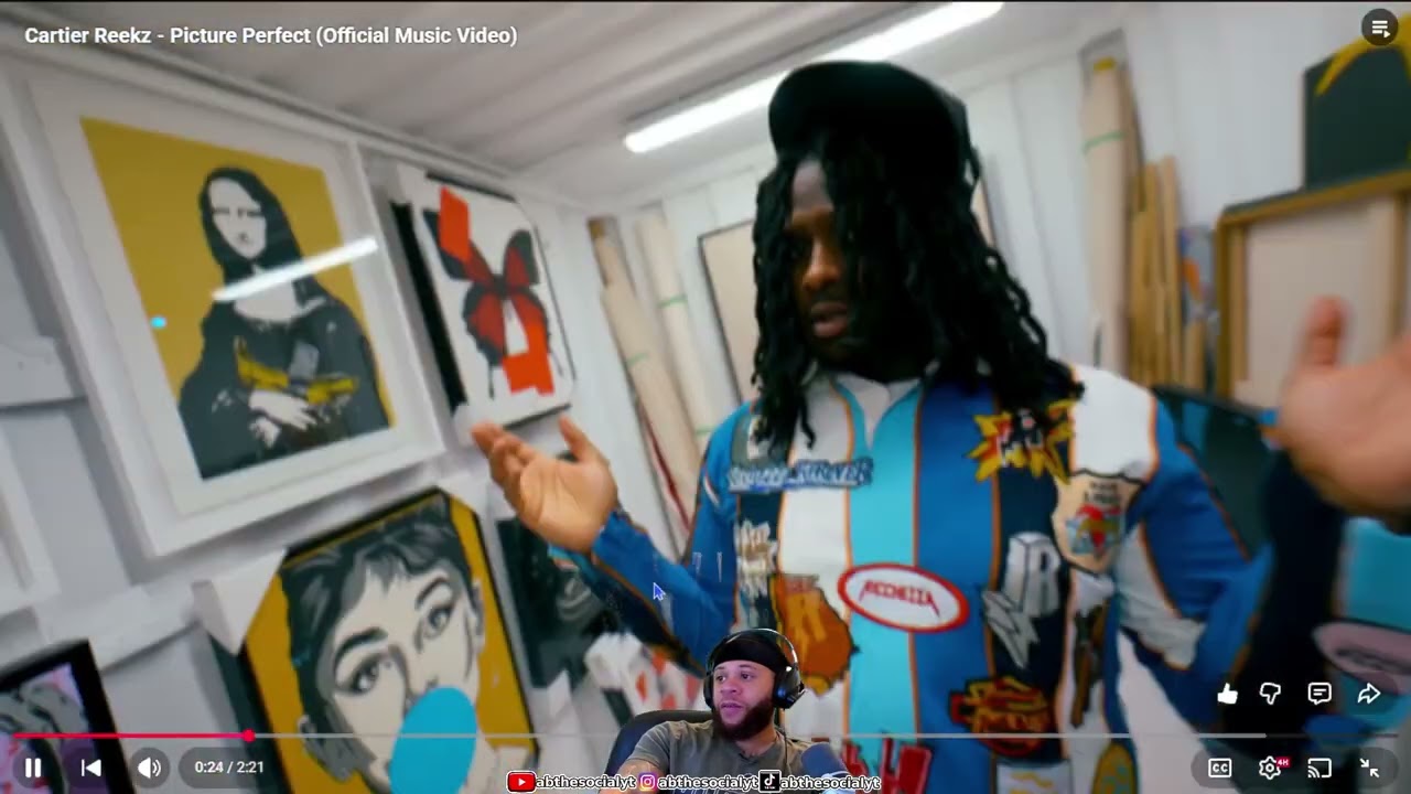 Cartier Reekz - Picture Perfect (Official Music Video) - Reaction