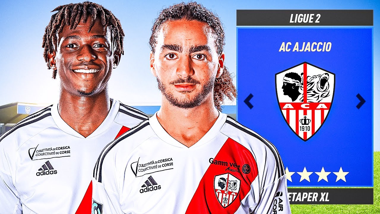 Je RETAPE AJACCIO en Carrière sur FC25 !