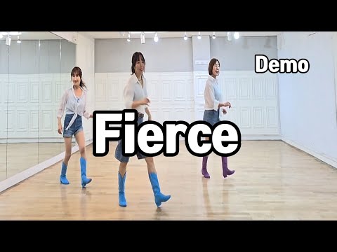 Fierce - Line Dance | Demo | Easy Intermediate | Rob Fowler 