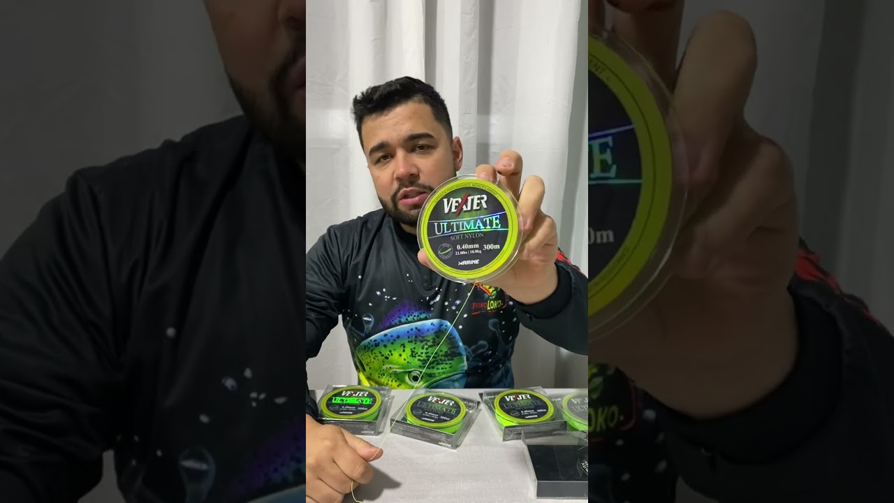 Melhor linha Soft para pescaria de Carpas Cabeçuda !!