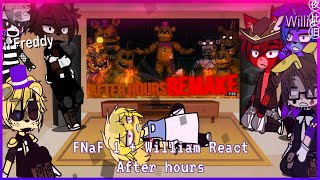 Fnaf 1 William React After Hours
