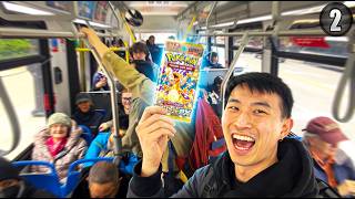 I sang on a crowded bus for Pokemon cards