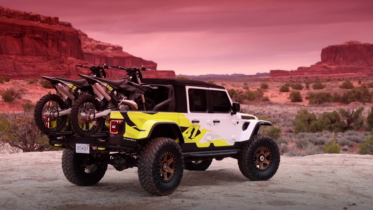 Jeep Flatbill Running Footage and Beauty Shots