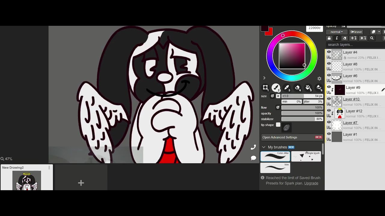 Fly High Jr - A Speedpaint for My Departed Son - YouTube