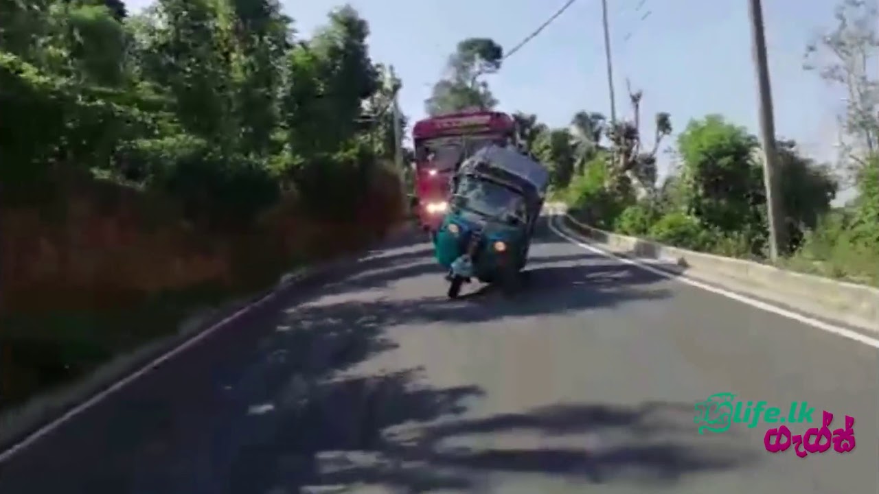 Dam Rajina - Challange Dam Rajina Bus To Tuk Tuk Stunt Sri Lanka dam ...