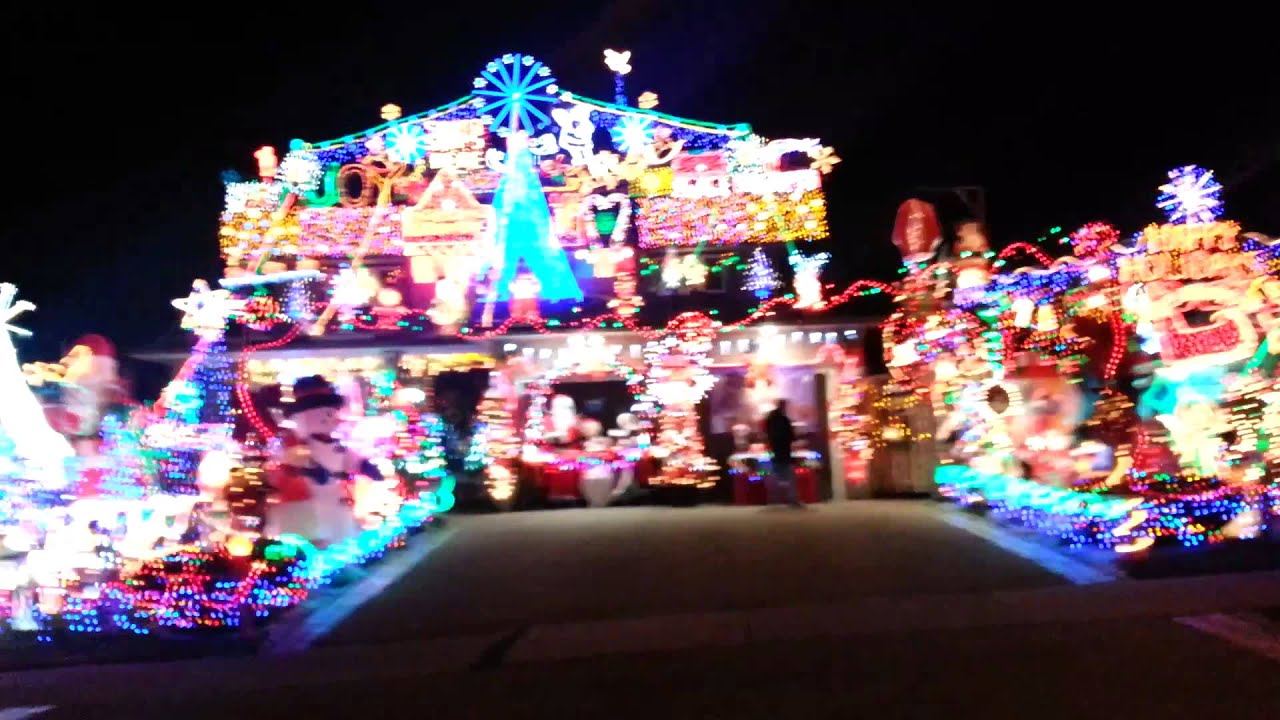 Toronto house Christmas lights YouTube