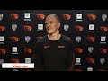 Oregon State Football Interviews: September 2, 2025