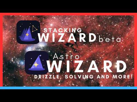 AstroWizard and StackingWizard, Drizzle, RAW support, Solving, and much more!!