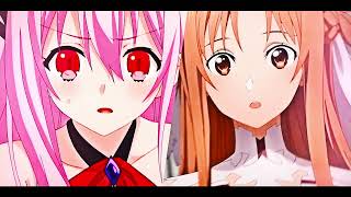 Amv Raw - Kisara X Asuna Edit - Collab With