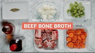 Beef Bone Broth Recipe with Kettle & Fire - Wendy Myers